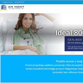 AM MONT - corporarte website