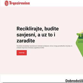 Trgosirovina- corporate website