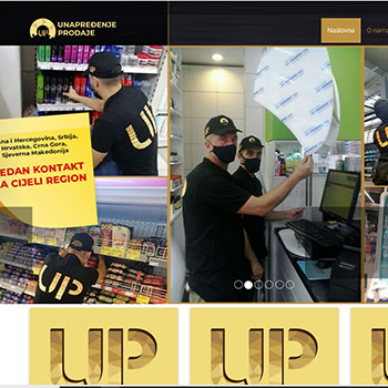 Unapredjenje prodaje- corporate website